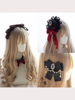 Black X Red Gothic Lolita Style Accessories (LG132)